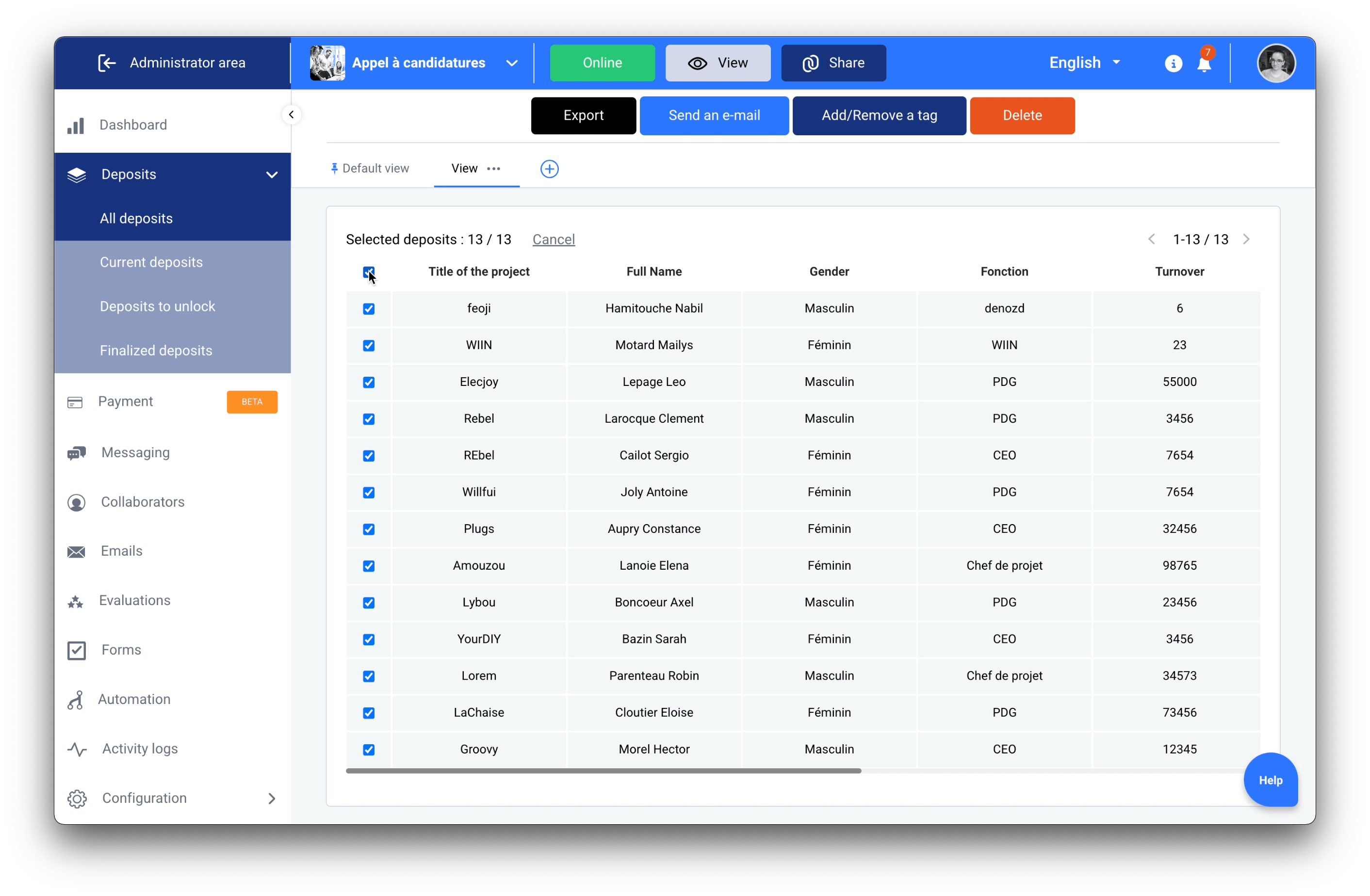 export-current-view